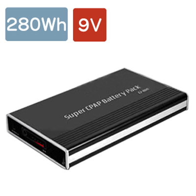 280Wh電池 / DC9V出力 リチウムイオン電源 09VC280型